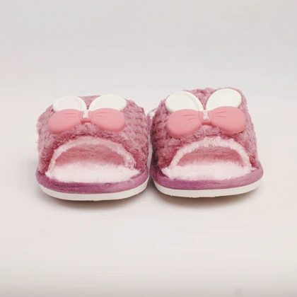 پاپوش مدل پاپیون صورتی کد 294877