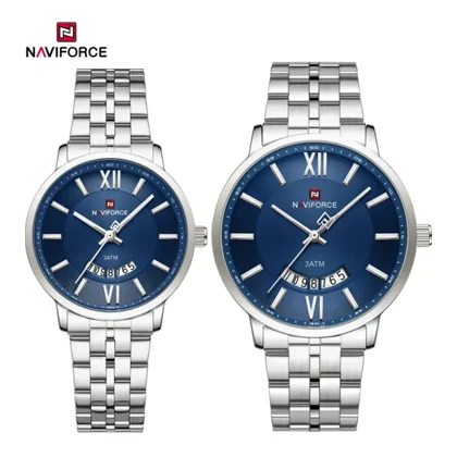 ست ساعت زنانه مردانه اورجینال نیویفورس Naviforce NF 9238