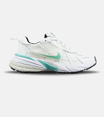 کفش کتانی مردانه و زنانه سفید سبز Nike cushlon مدل 7248