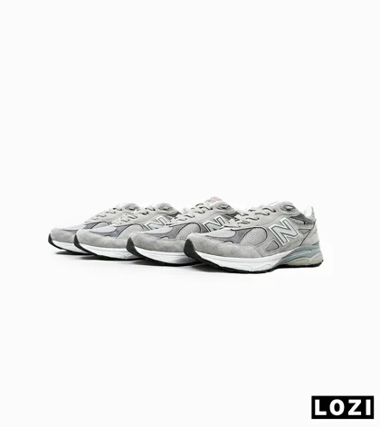 کفش کتانی سبز طوسی NEW BALANCE 990