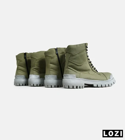 بوت مردانه سبز BALENCIAGA مدل 6383