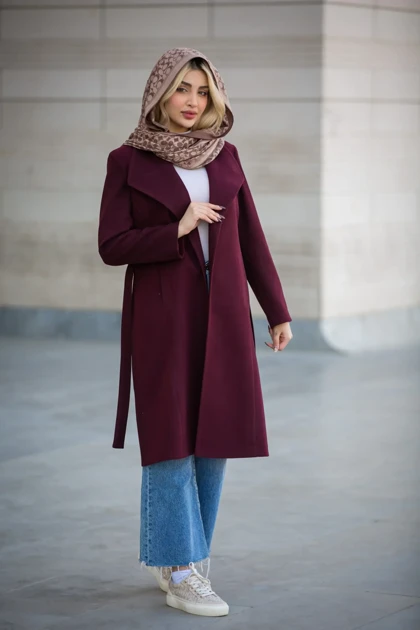 پالتو فوتر یقه آمریکایی ثامن