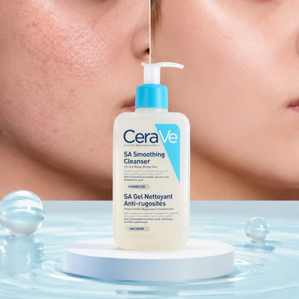 شوینده اس ای اسموتینگ سراوی مخصوص پوست زبر و ناهموار (SA Smoothing Cleaner)