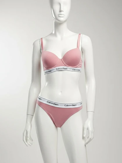 ست شورت بکلس و سوتین فنر دار کلوین کلاین Calvin Klein