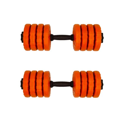 دمبل گرد قابل تنظیم وزن 4 کیلوگرم رادیس فیت مدل DVP-4-500 بسته 2 عددی