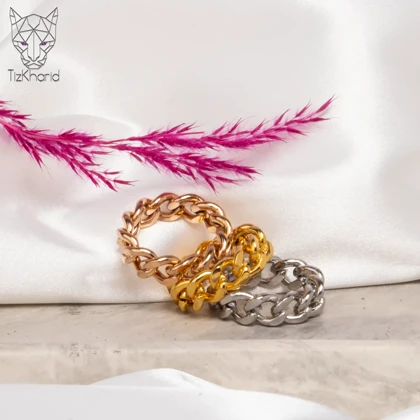 انگشتر زنجیری کارتیر