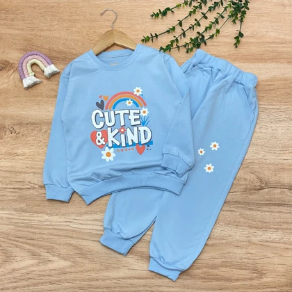 بلوز شلوار دخترانه مدل Cute