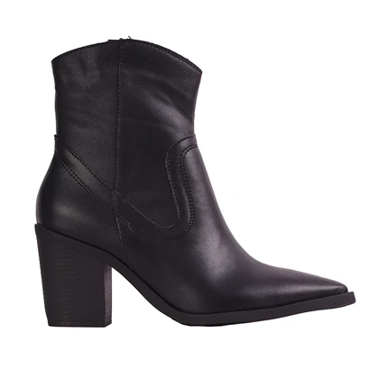 بوت زنانه مدل کابویی_مشکی کد2163