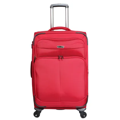 مجموعه سه عددی چمدان پیر کاردین مدل P9090-3 رنگ قرمز به همراه کاور پیرکاردین