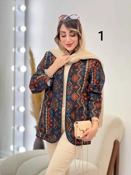 مانتو طرح سنتی مینو