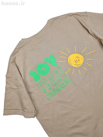 تیشرت نخ پنبه طرح JOY آفر Offer