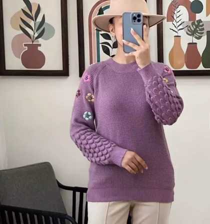 بلوز بافت زنانه وارداتی