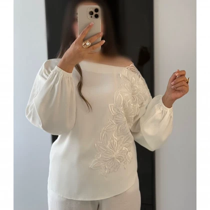 شومیز مجلسی زنانه مدل شکوفه