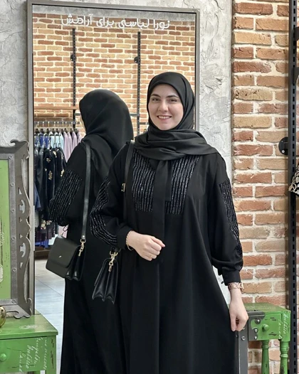 عبا سیما مشکی