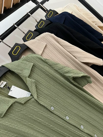 پیراهن اولد مانی آستین کوتاه2488