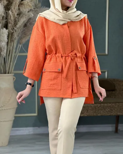 مانتو مزونی سارین کد 7581