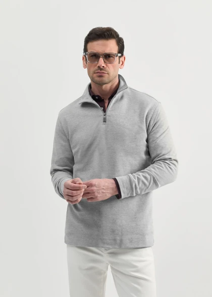 بلوز Mock Neck
