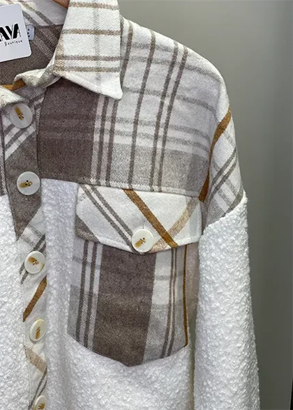 شومیز چهار خونه تدی