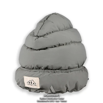 کلاه پافر Puffer Beanie Hat HA209