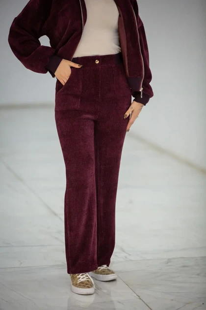 شلوار زنانه جیب رو