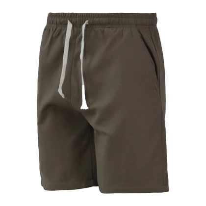 ست رکابی و شلوارک اسپرت بیسیک مدل GF-8301 قهوه ای