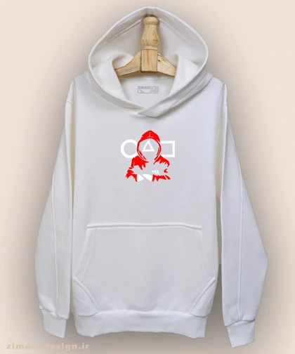 هودی مردانه و زنانه طرح اسکویید گیم کد 933