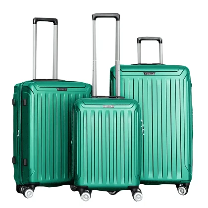 چمدان وارداتی کرون مدل CROWN-40164 SERIES سری 3 عددی