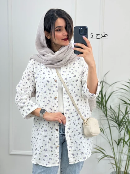 مانتو دخترانه شکوفه