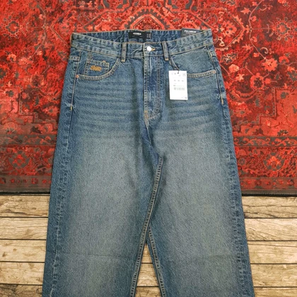شلوار جین بگ استایل مردانه pull & bear کد 329 سایز 43 خارجی
