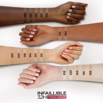 کرم پودر اینفالیبل فرش ویر 32 ساعته لورآل L’Oréal Paris Infallible