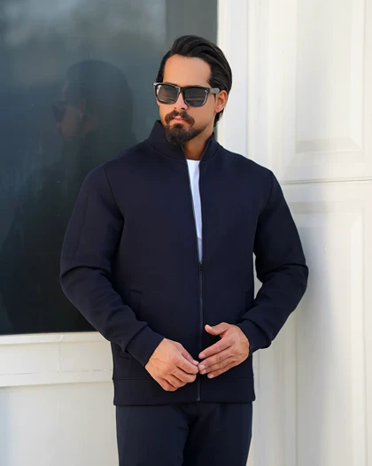 سویشرت تمام زیپ مردانه