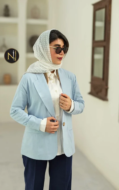 کت لینن نور