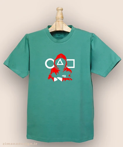 تیشرت مردانه و زنانه طرح اسکویید گیم کد 933