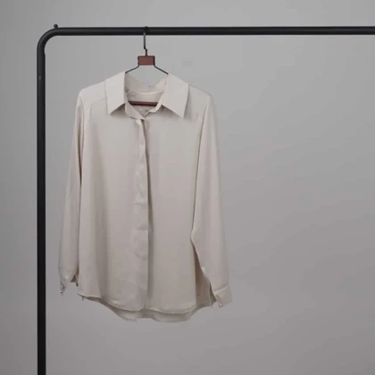 شومیز بیسیک ساتن بند کرواتی