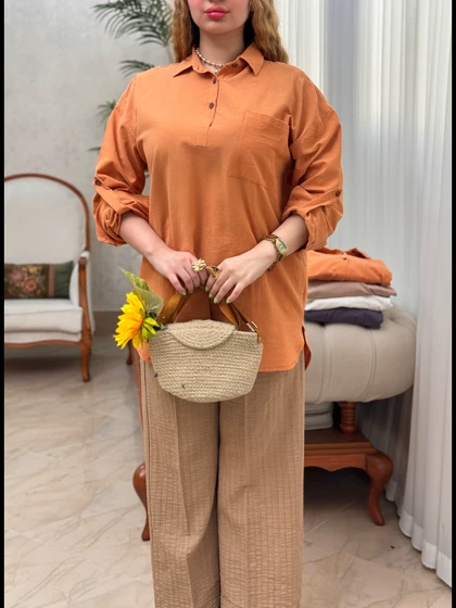 تونیک کتان لینن L37