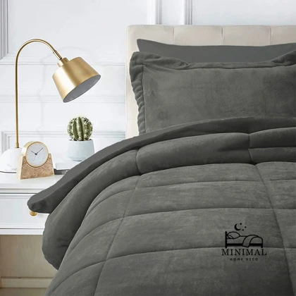 روتختی مینیمال کتان مخمل طرح مربع