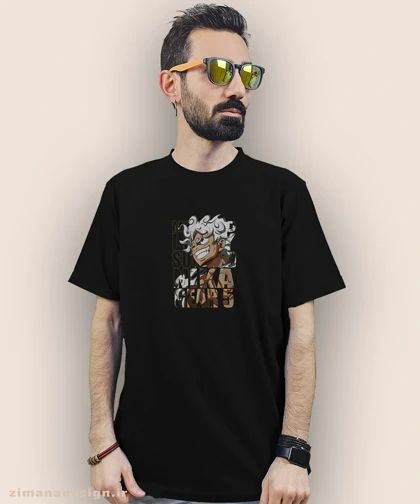 تیشرت مردانه و زنانه طرح وان پیس شخصیت جوی بوی کد 971