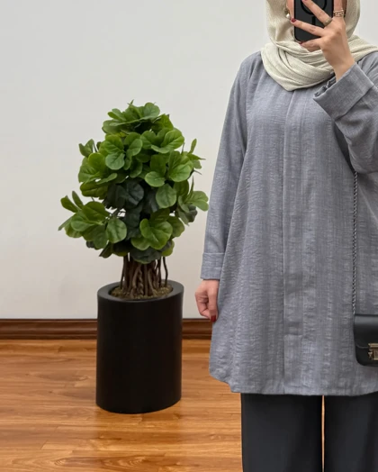تونیک مانتویی خنک مدل ساحل
