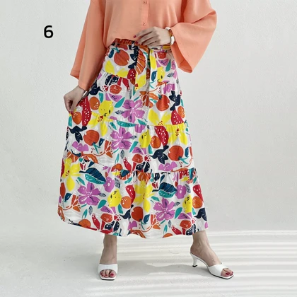 دامن زنانه طرحدار میکس