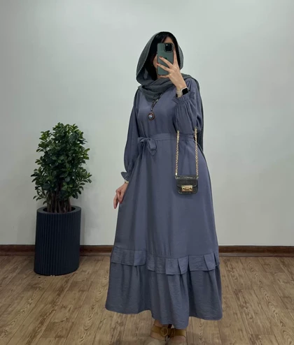 پیراهن مانتویی بلند دل آرا 7(ایراد دار)