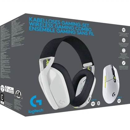 ست گیمینگ هدفون و ماوس بی سیم لاجیتک مدل G435 Se و G304 Se