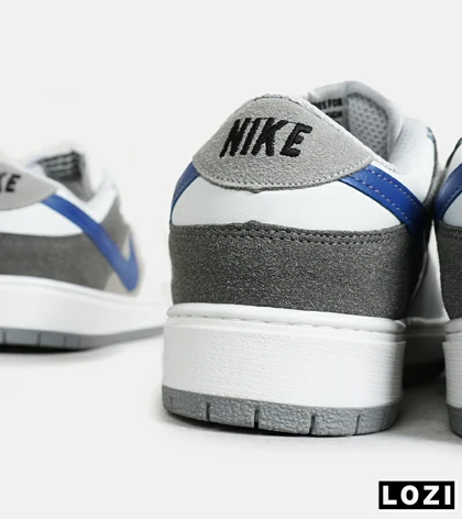 کفش کتانی بزرگ پا طوسی آبی نایک NIKE SB