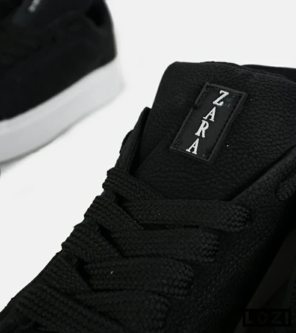کفش کژوال مردانه چرمی مشکی سفید ZARA