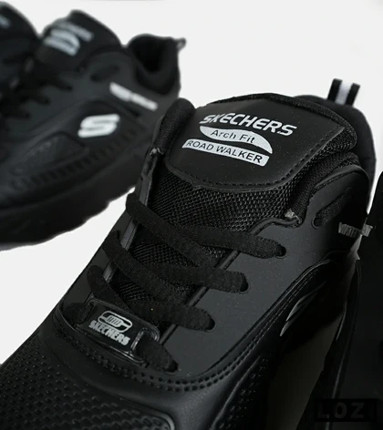 کفش کتانی مردانه مشکی SKECHERS water repellent