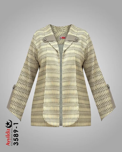 کت خنک مجلسی زنانه سایز بزرگ کد 3589