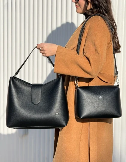 کیف دستی و دوشی زنانه آلفا ALFA (با کیف داخلی) کد 7059