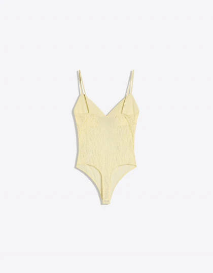 بادی بندی گیپور برشکا Bershka مدل Lace strap body