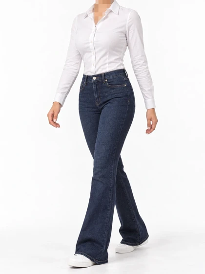 شلوار جین 300017499 Bootcut