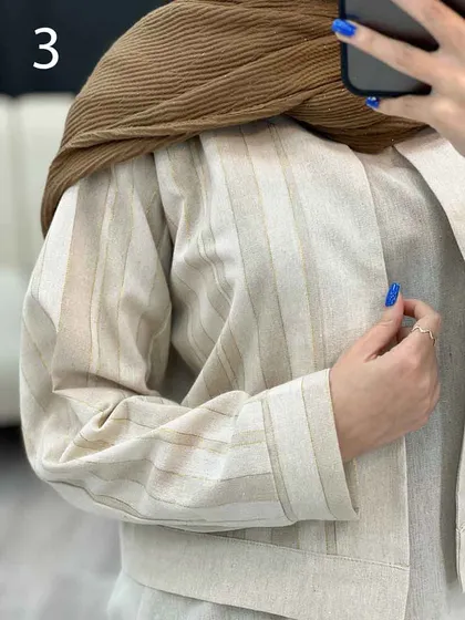 کت و پیراهن لمه دار