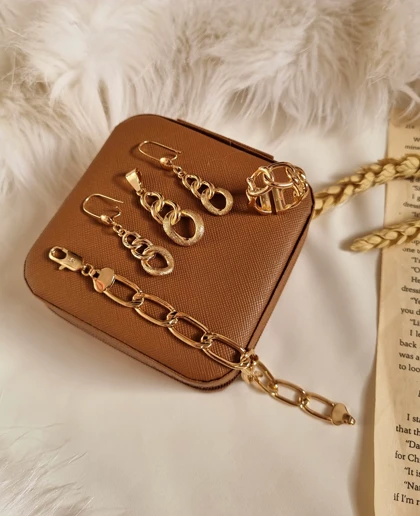 دستبند کارتیه بافت درشت ژوپینگ